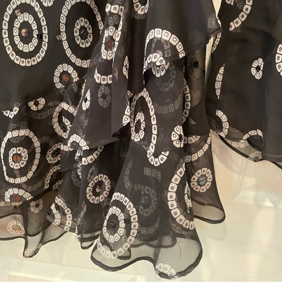 Skirt: ALFANI Woman Silk Sequined Bias Skirt (top listed separately) - Picture 5 of 6